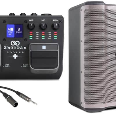 Sheeran Loopers Looper + Pedal with Busker Portable 200-watt Battery-powered PA Speaker image 1