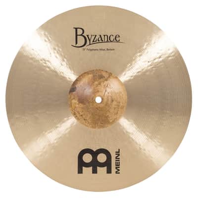 Meinl Byzance Polyphonic Hi Hat Cymbals 15" image 1