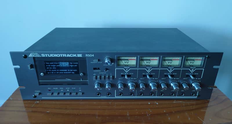 Aria Studiotrack III R504 - 4 Track Cassette Recorder * Video