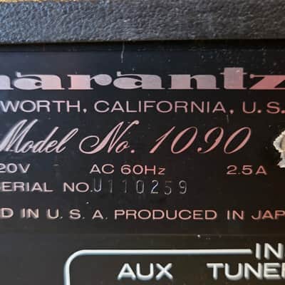 Excellent Marantz 1090 image 5