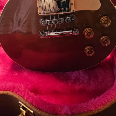 Gibson Colours Limited Edition LesPaul 1990 - Mocha ( originally "Ebony") image 2