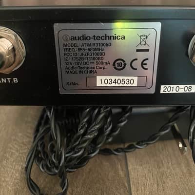 Audio-Technica ATW-3110bD Wireless Body Pack System image 7