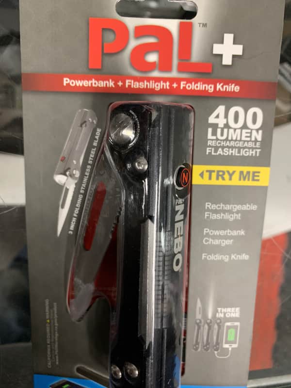 NEBO Pal+ flashlight knife image 1