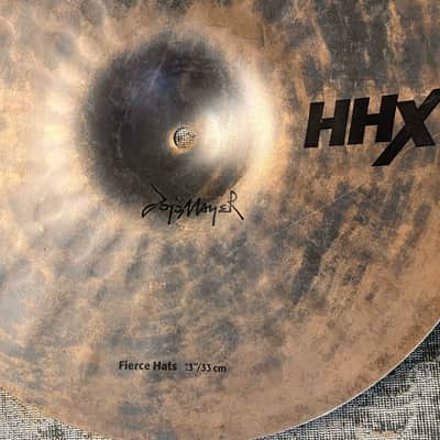 DISCONTINUED DRY Sabian HHX Jojo Mayer Fierce Hats 13” 808 1236 g CLEAN! CRISP! RAW! image 8