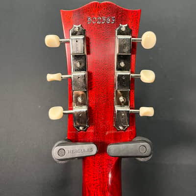 Gibson Custom Shop '63 SG Junior Reissue Lightning Bar 2020 - Present Cherry Red image 9