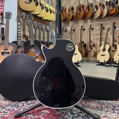 Gibson GIBSON Les Paul Custom with Ebony Fingerboard Gloss Ebony 2023 2023 - Ebony Fingerboard Gloss Ebony image 4