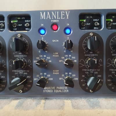 Manley Labs Massive Passive Stereo Tube Equalizer 2020s - Purple image 4