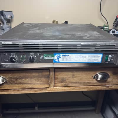 Mackie M800 FR Series 2-Channel Power Amplifier 2000 - 2005 - Dark Gray image 1
