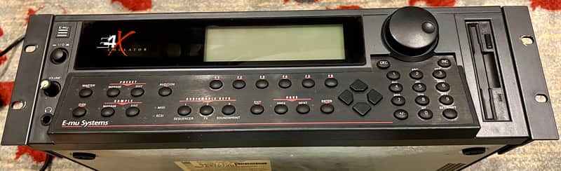 E-MU Systems E4X Turbo Rackmount 128-Voice Sampler Workstation