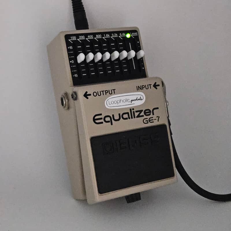 Boss GE-7 Equalizer HiFi Mod Modded by Loophole Pedals image 1