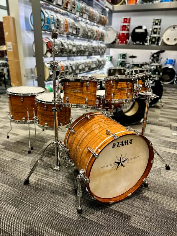 Tama Starclassic Exotix 7-Piece 2002 - Hawaiian KOA w/Abalone