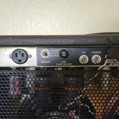 1974 Fender Vibrolux Reverb AA864 (Black Panel) Circuit image 5