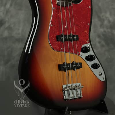 1992 Fender MIJ '62 Reissue Jazz Bass Sunburst image 10
