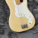 1982 Fender Bullet Bass Deluxe Vintage Made in USA Electric Bass - Olympic White + Original Case