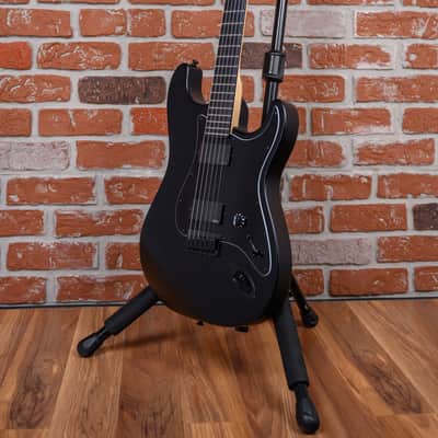 Immagine Fender Jim Root Stratocaster Flat Black 2019 w/Gigbag - 5