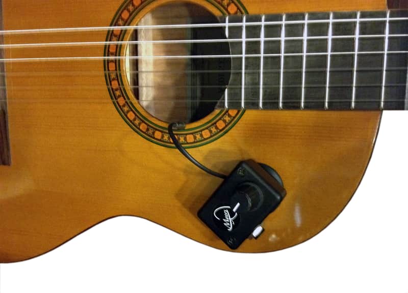 AUDITORIUM ACOUSTIC GUITAR PICKUP with 6" FLEXIBLE MICRO-GOOSE NECK by Myers Pickups image 1