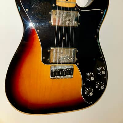 Fender Telecaster Deluxe 72 Reissue 2007 - Sunburst image 4