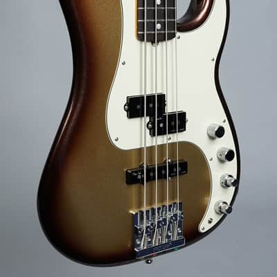 Fender American Ultra Precision Bass 2019 - Mocha Burst image 2