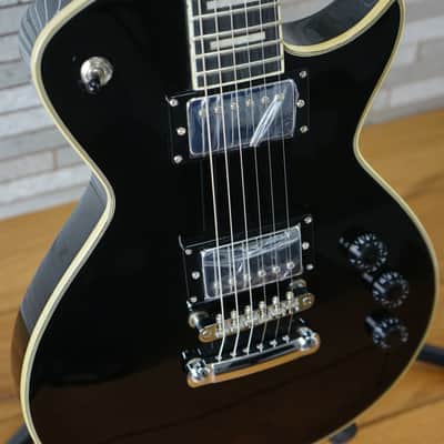 Tagima Mirach Guitar - Gloss Black - With Hardshell Case image 7