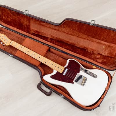 2018 Fender + MJT Telemaster Partscaster Blonde Lacquer Relic, Lightweight Ash w/ Baja 50s Neck, Case image 22