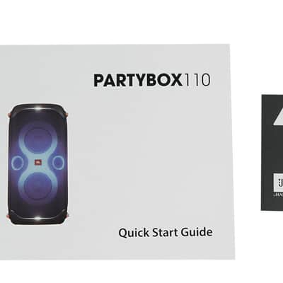 JBL PARTYBOX 110 Portable Rechargeable Bluetooth Party Speaker w/Bass Boost/LED image 5