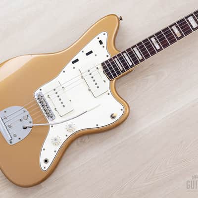 1967 Fender Jazzmaster Vintage Offset Guitar Firemist Gold w/ Case image 1