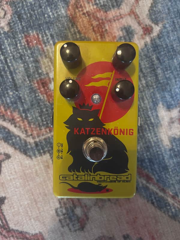 Catalinbread Katzenkönig Fuzz / Distortion 2015 - Present - Yellow image 1