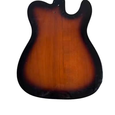 Tobacco Burst Alder Guitar Tele Style Body DIY Project image 3
