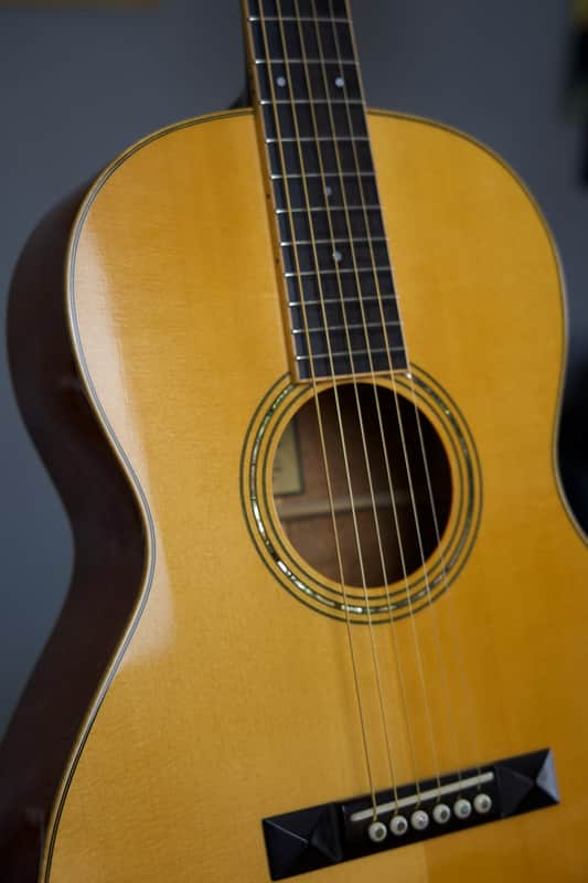 Stevens 00 12 fret Engelmann spruce top Blackwood back and sides image 1