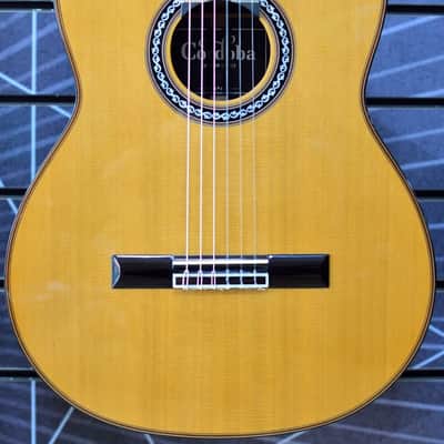 Cordoba Luthier C10 Cedar All Solid Nylon Guitar & Case image 1