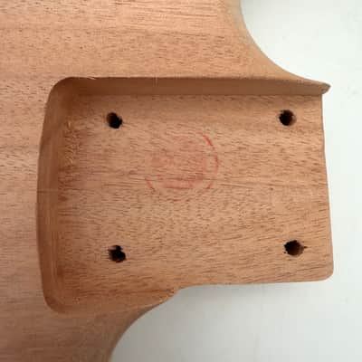 HooDoo Stratocaster Body Mahogany 2-Piece Unfinished Light hsb5341 image 10
