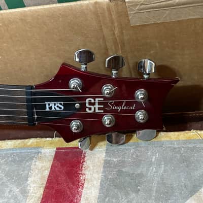 PRS SE Singlecut Scarlet Red Electric Guitar w Case image 10