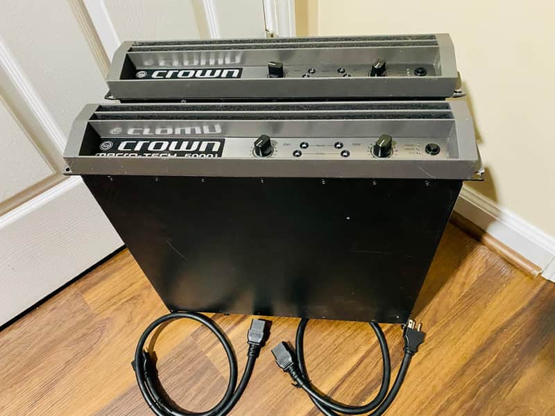 Crown Macro-Tech 9000i & 5000i Pro Amplifier W/ Power Cords | Made