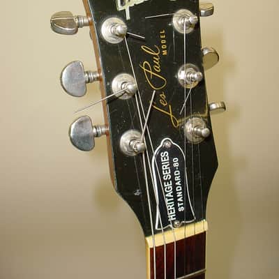 Vintage 1981 Gibson Heritage Series Standard-80 Les Paul Electric Guitar - Gold Top w Hardshell Case image 9