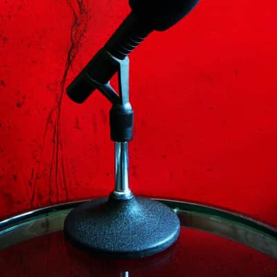 Vintage RARE 1980's AKG D70ME dynamic cardioid microphone 620 OHMS w mic clip DRUMS HORNS image 1