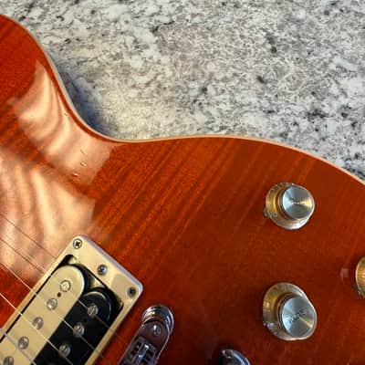 2013 Gibson Les Paul Slash Vermillion Burst 1 Of 1200 image 13