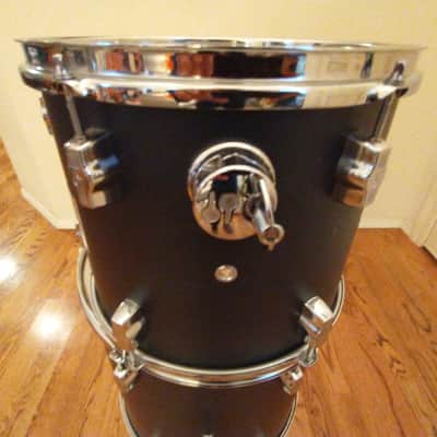 Sonor Force 2001 12 Round X 10 Rack Tom, Black Lacquer, Pro Heads - Mint! image 2