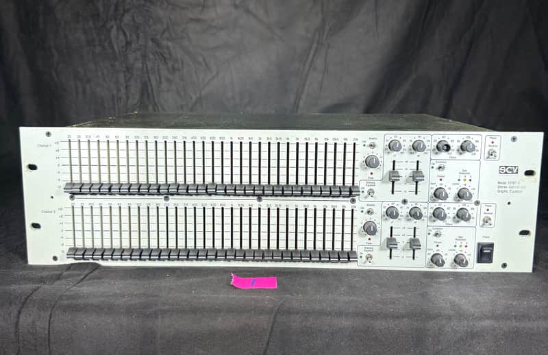 SCV Electronics 231SP-R Graphic Equalizer 1990's - white image 1