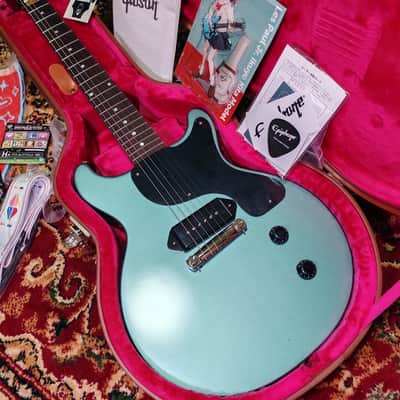 *NEW IN BOX* 2026 Epiphone by Gibson Custom Les Paul Jr. Ikuyo Kita, Antique Pelham Blue, Bocchi the Rock! Limited Edition with Goodies 🔥 image 2