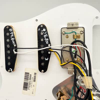 Fender Stratocaster Road Worn 50s Loaded Pickguard HSS 26012 image 3