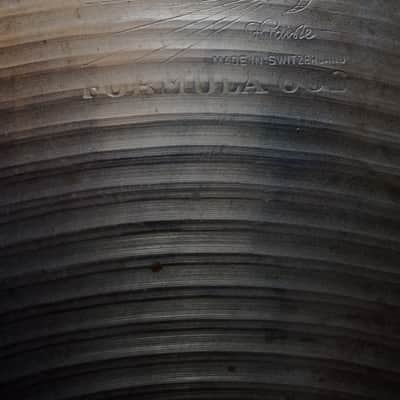 Vintage Paiste Formula 602 19" Medium Ride/Crash (Pre-Serial) - 2052g - Small Crack image 10