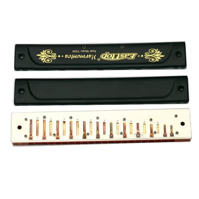 22 Holes Professional Tremolo Harmonica Key of D image 6