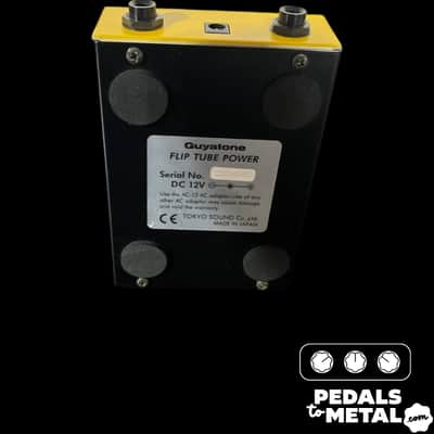 Guyatone - Tube Power Overdrive - 1980s - Black/Yellow X14493 image 7