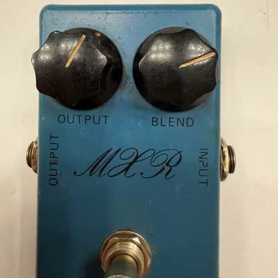 MXR MX-103 Blue Box Octave Fuzz Vintage 1974 Bud Box Script Logo Effect Pedal image 3