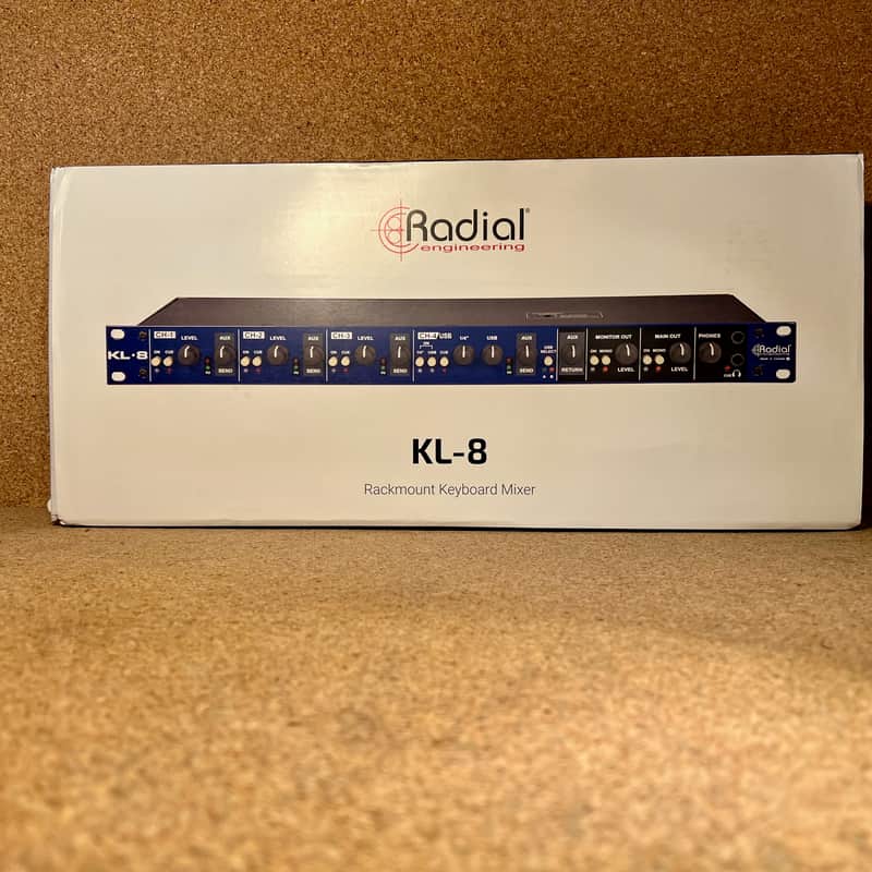 Radial KL-8 8-Channel Line Mixer – Brand New / Factory Sealed – Warranty image 1