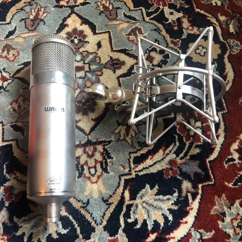 Warm Audio WA-47 Large Diaphragm Multipattern Tube Condenser Microphone 2018 - Present - Nickel imagen 1