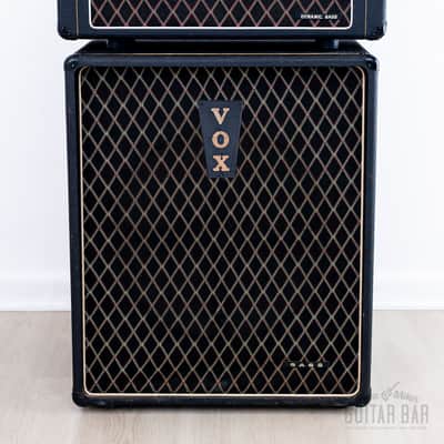 1968 Vox Dynamic Bass JMI UK-Made Solid State Amp Head & 1x15 Speaker Cabinet w/ Fane image 2