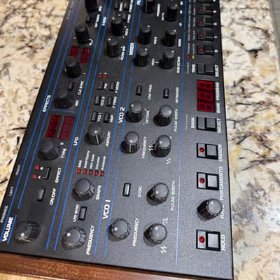 Sequential OB-6 Desktop 6-Voice Polyphonic Synthesizer 2018 - Present - Black with Wood Sides image 2