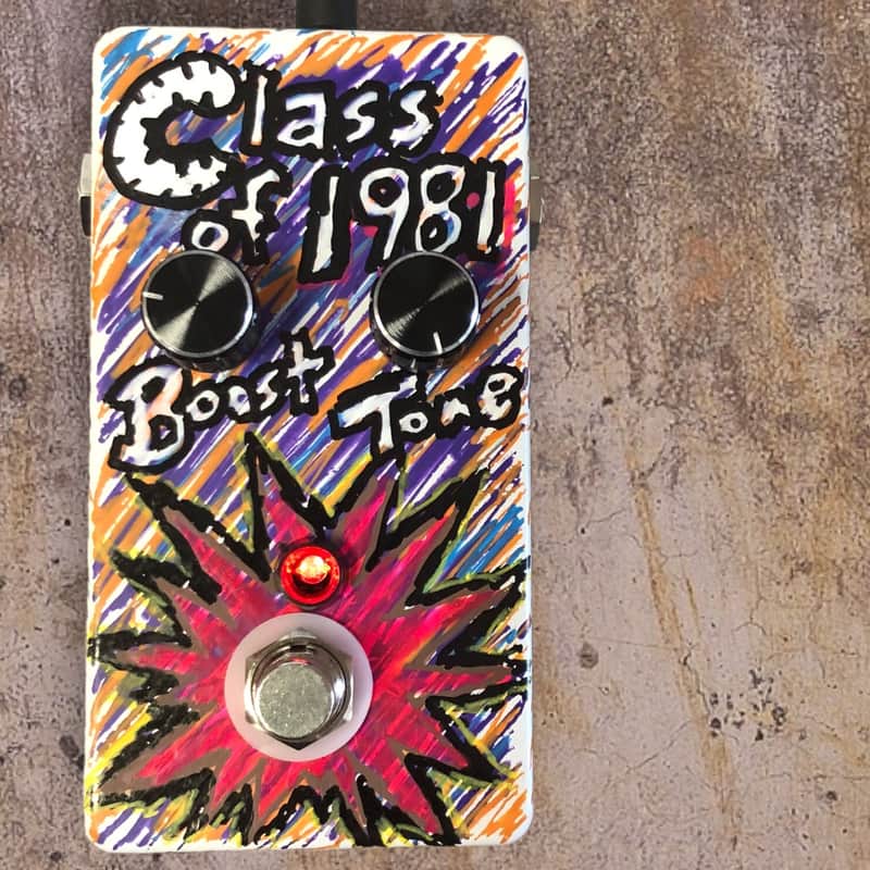 Player's Gear Class of 1981 Dirty Boost Pedal image 1