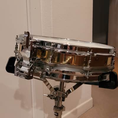 Pearl Free Floating Brass Shell Snare Drum B914-P 1983-1991 (1st Generation) image 2